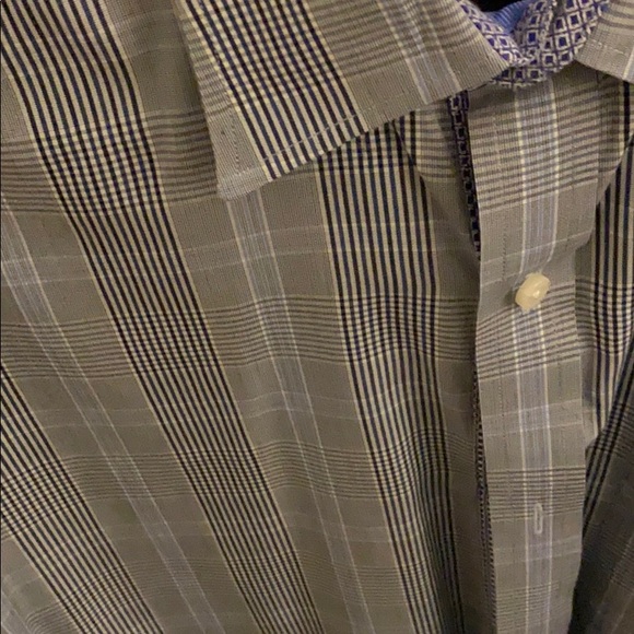 Tailorbyrd checked Pattern Shirt. Men’s Medium - Picture 3 of 4
